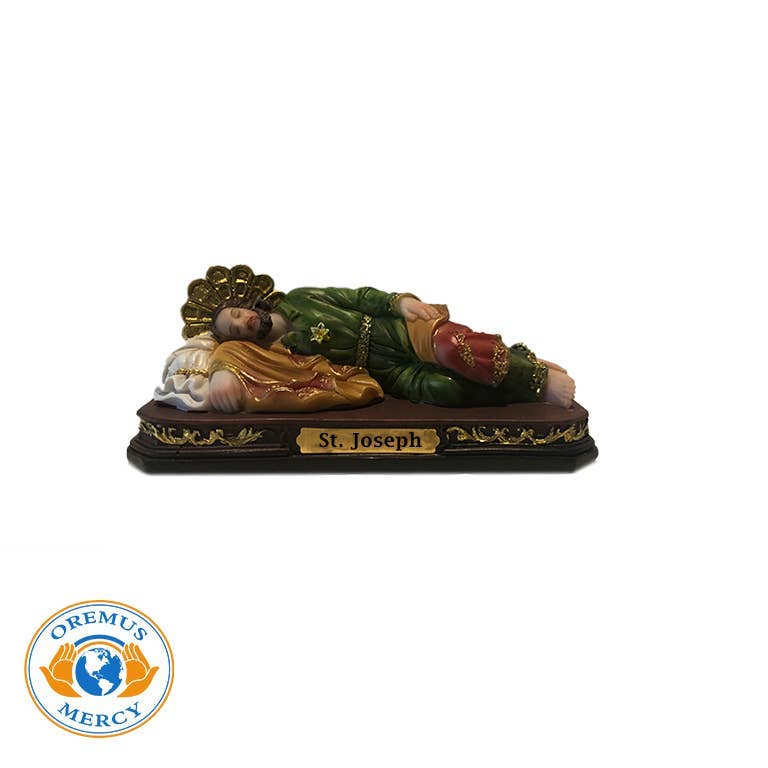 Sleeping St. Joseph -PLATFORM (5" x 2.75" x 2.5")