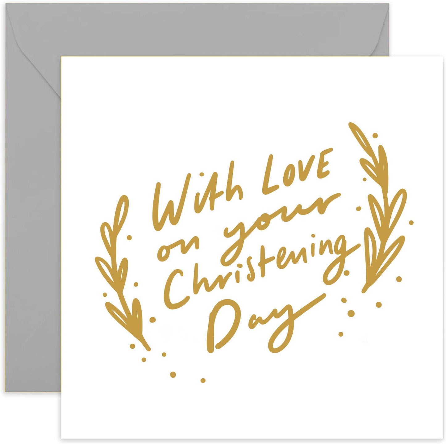 Christening Day Card