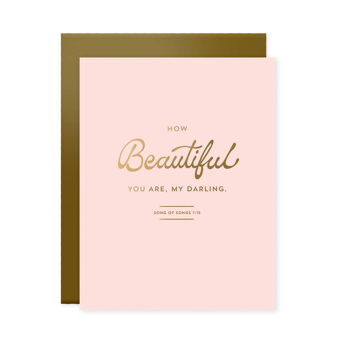 How Beautiful You Are Card