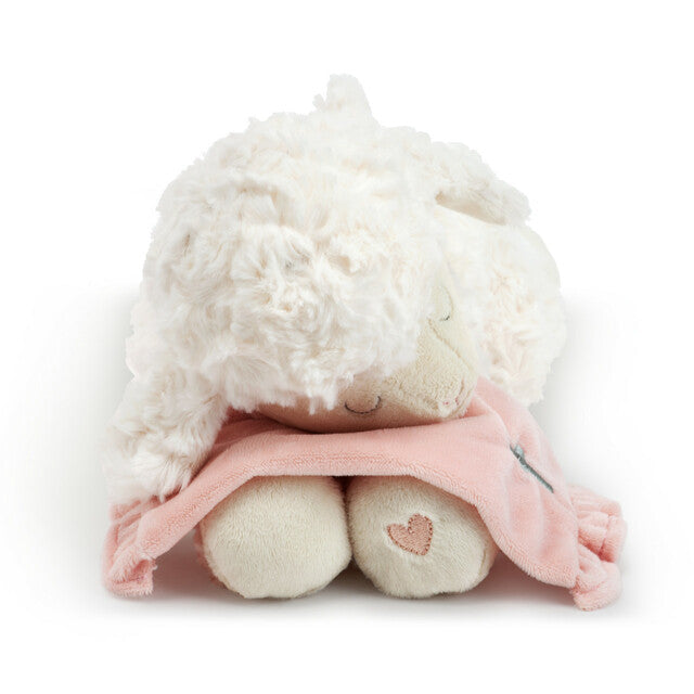 Pink Goodnight Prayer Mechanical Lamb