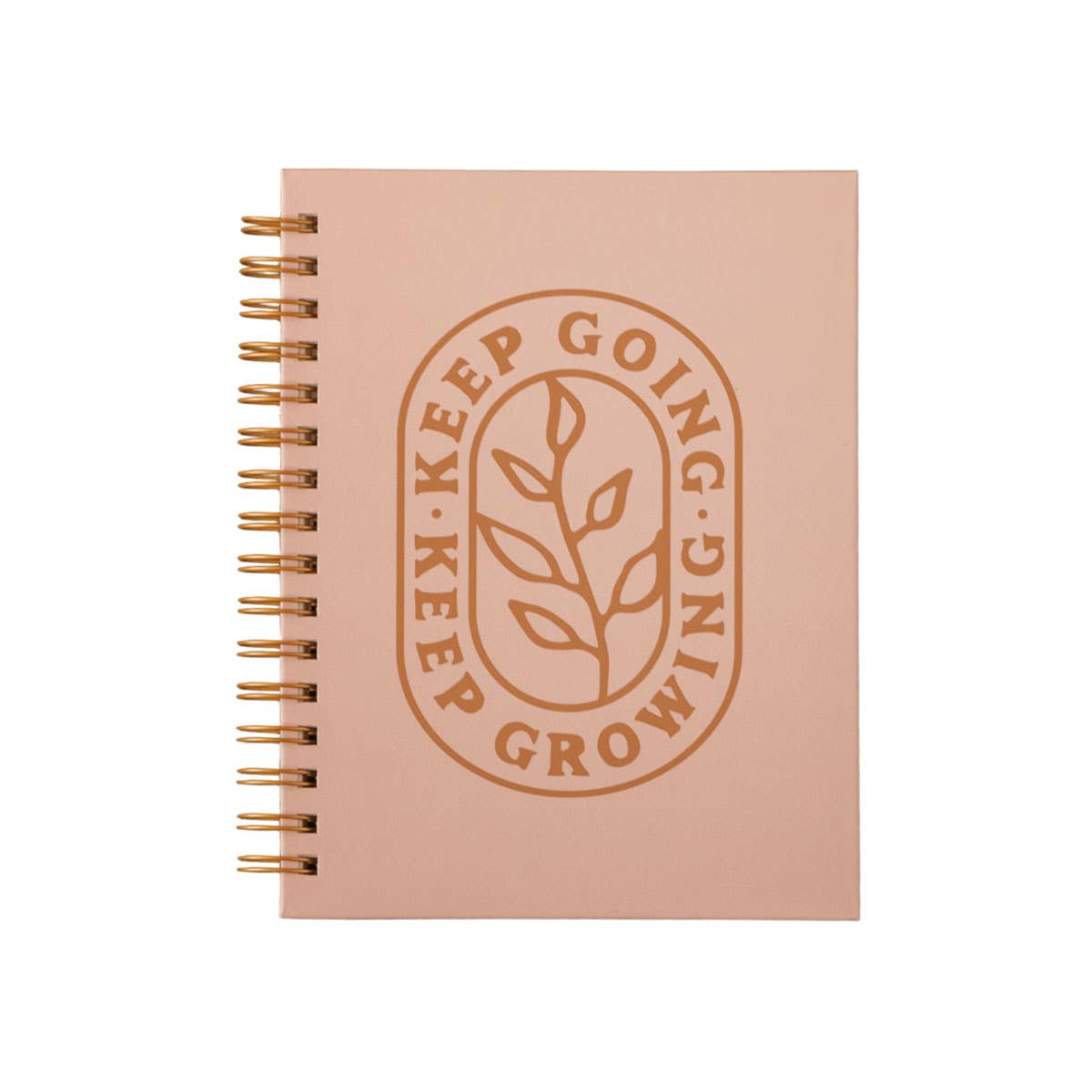 Keep Going Keep Growing Hardcover Journal