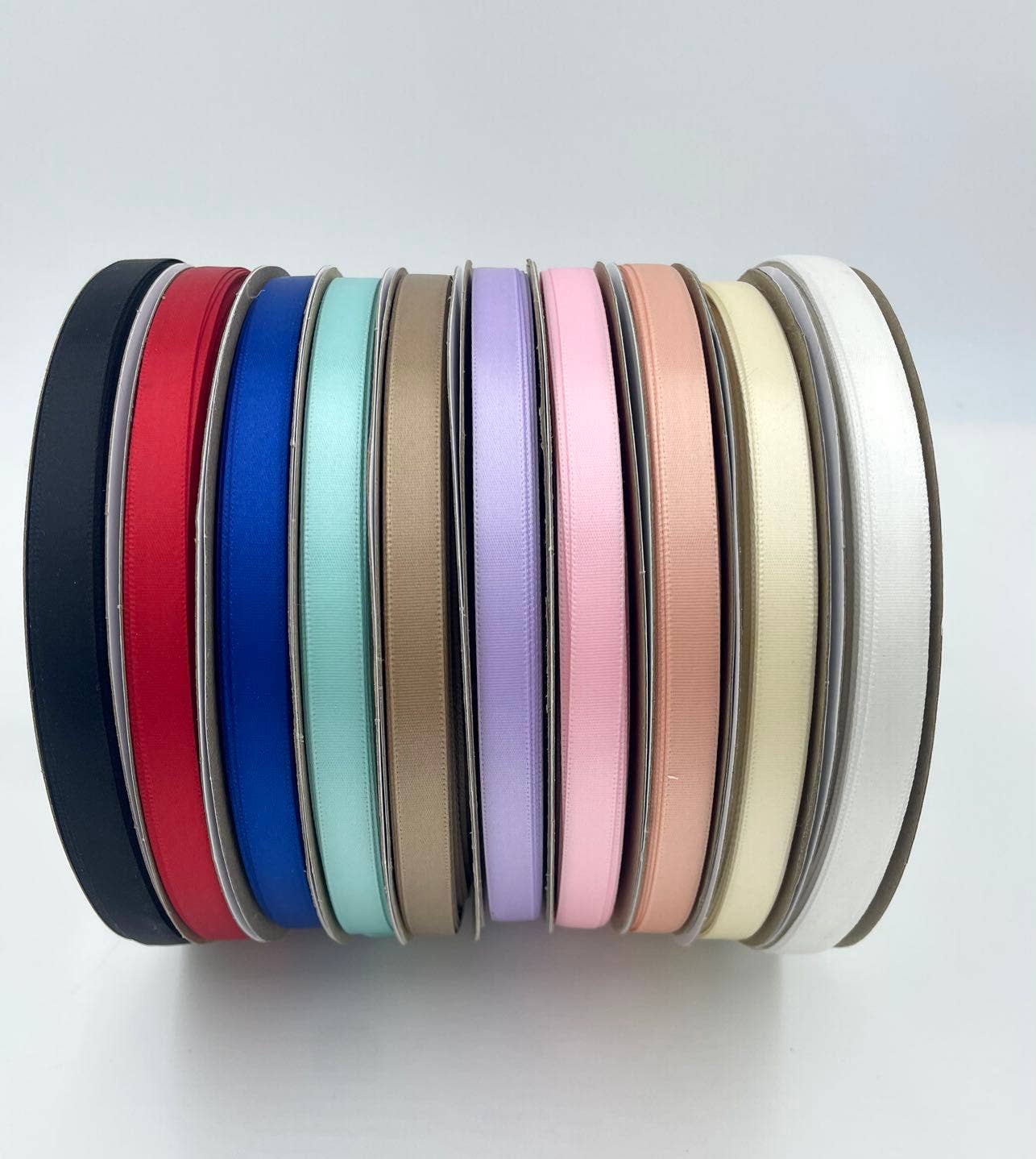 2/5inch widthx100yards length double faced satin ribbon