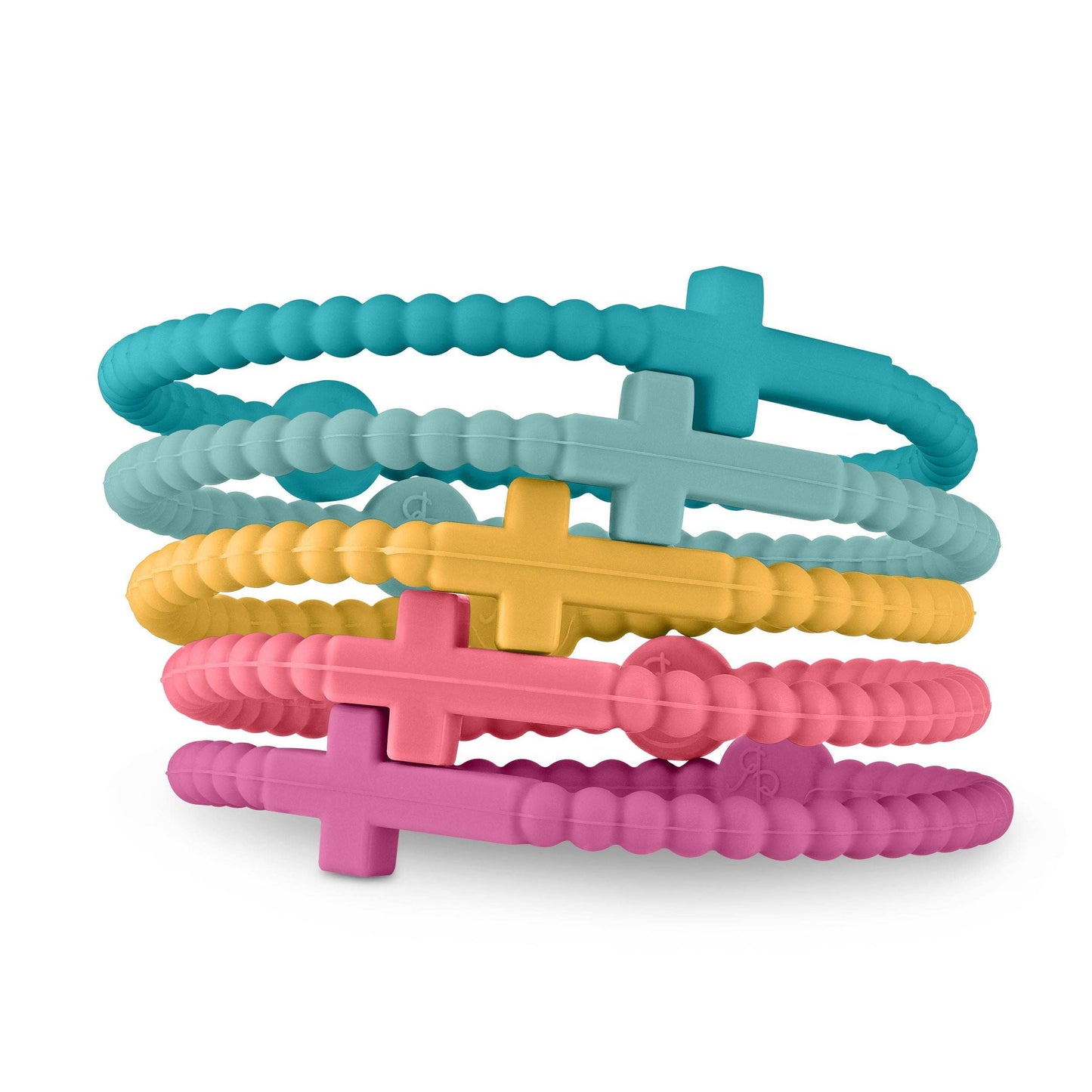 Jesus Silicone Cross Bracelets