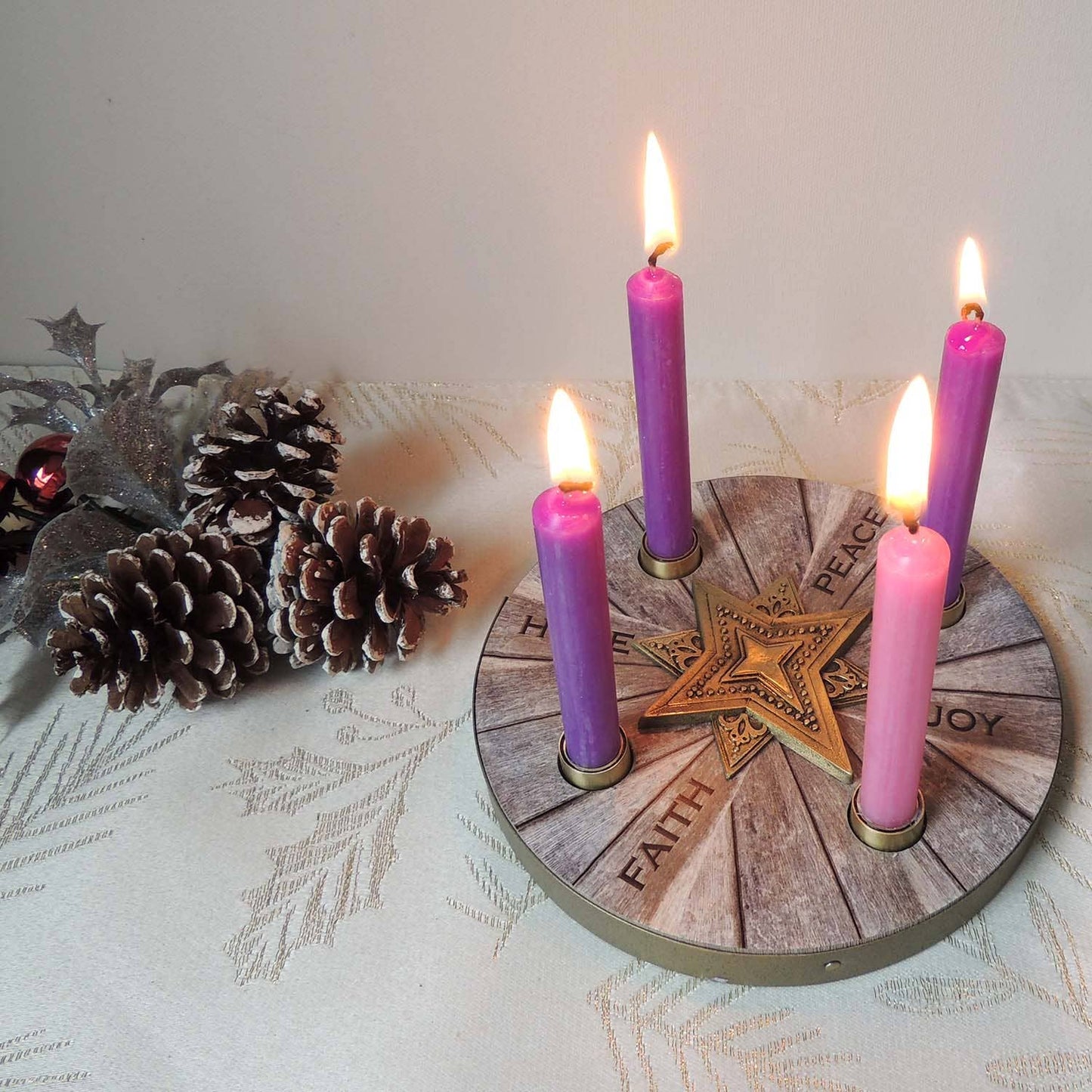 Mini Advent Candle Holder