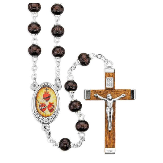 JMJ Three Harts Rosary