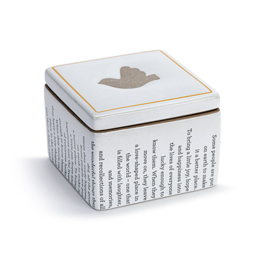 Remembrance Ceramic Keepsake Box