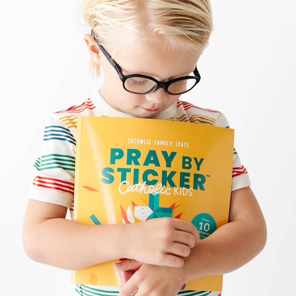 Pray by Sticker: Paint-by-Number Stickerbook