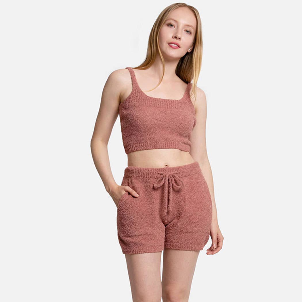 Women's Solid Color Crop Top