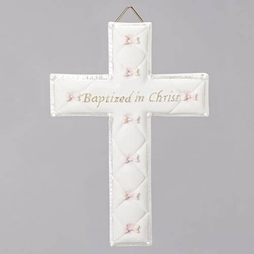 Baptism Girl Wall Cross