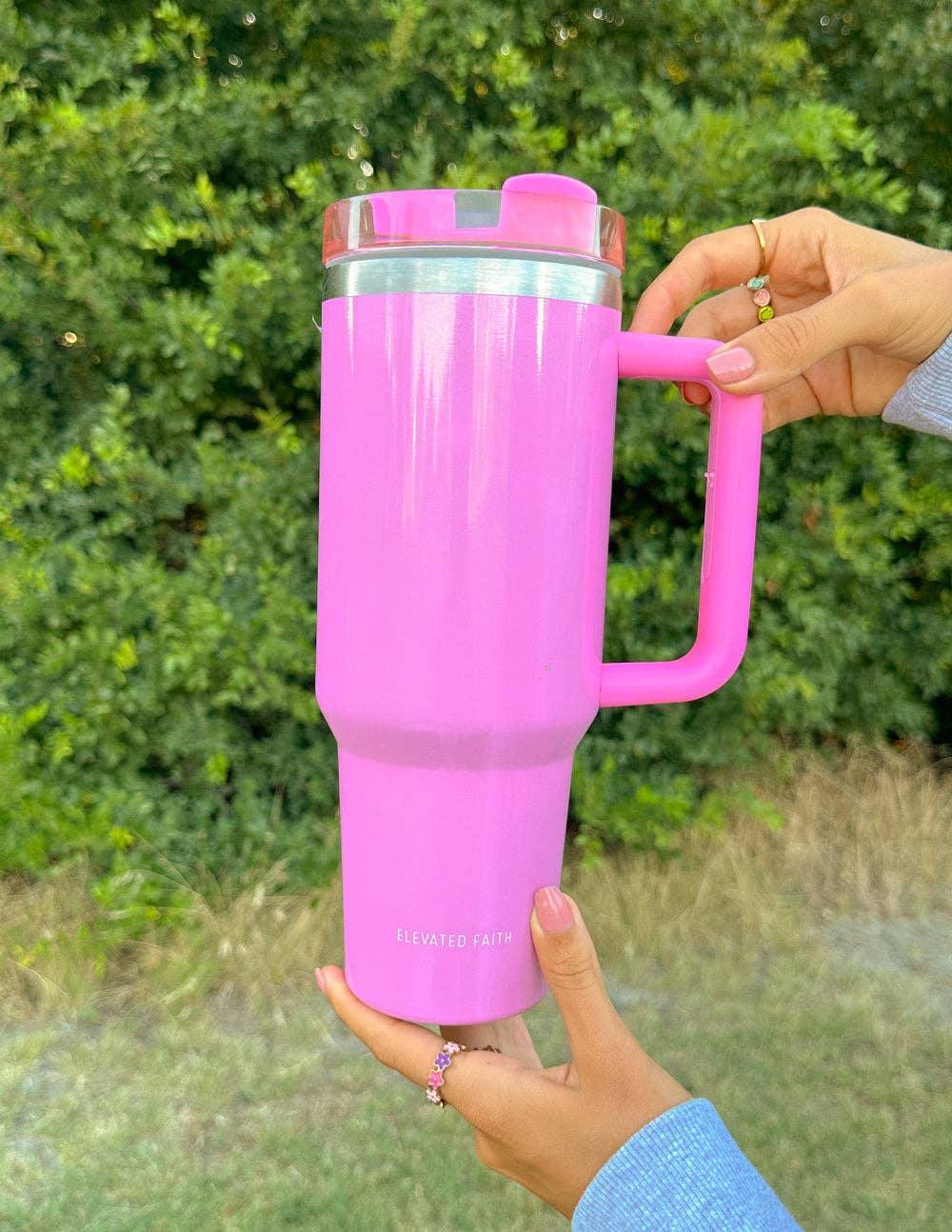 Basics Pink 40 oz Tumbler