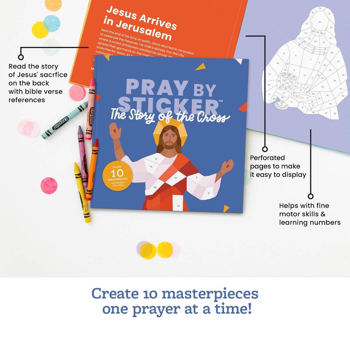 Pray by Sticker: The Story of the  Cross