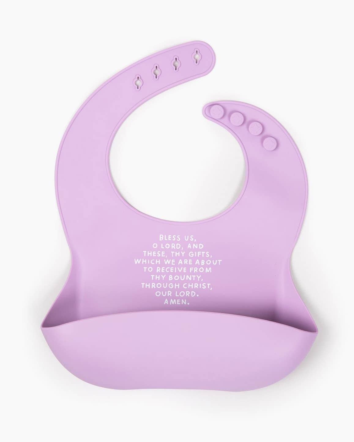 Catholic Meal Blessing BPA Free Bib