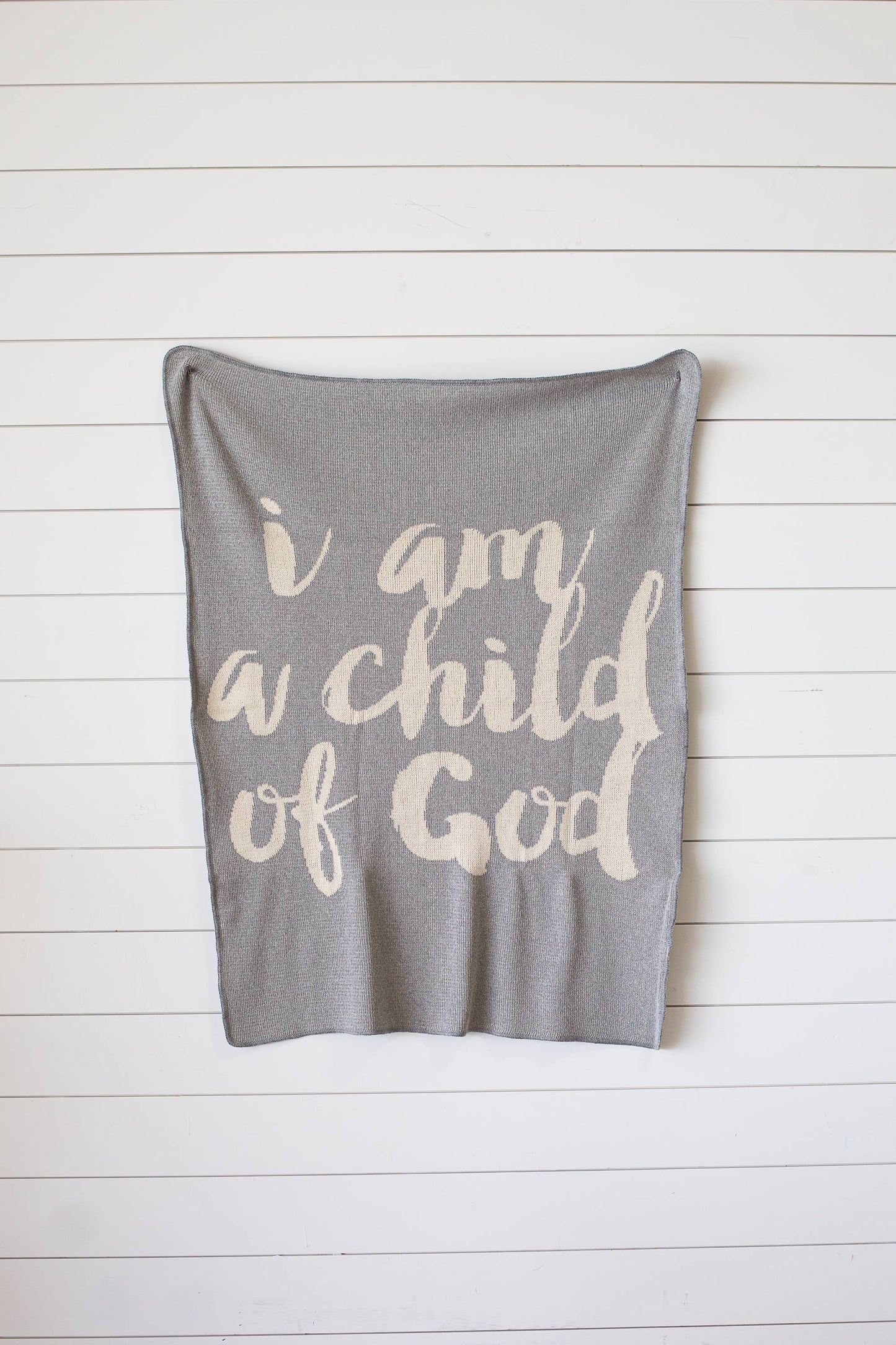 Child of God Knit Blanket
