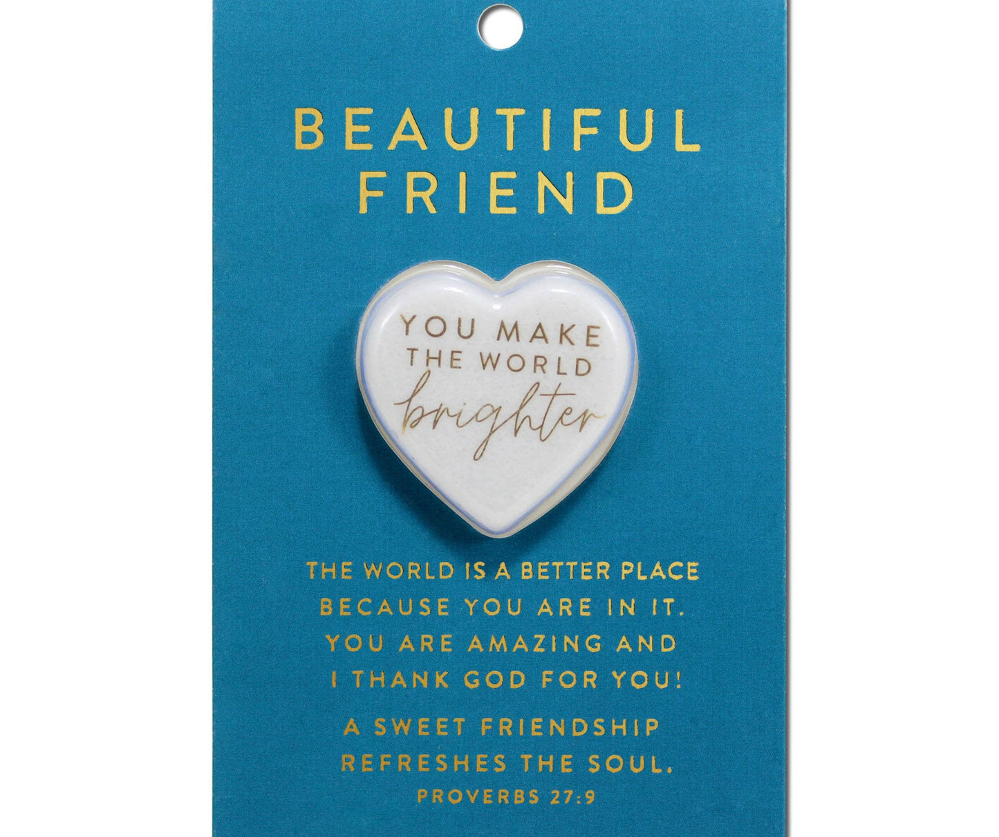 LCP Heart Stone Card Beautiful Friend