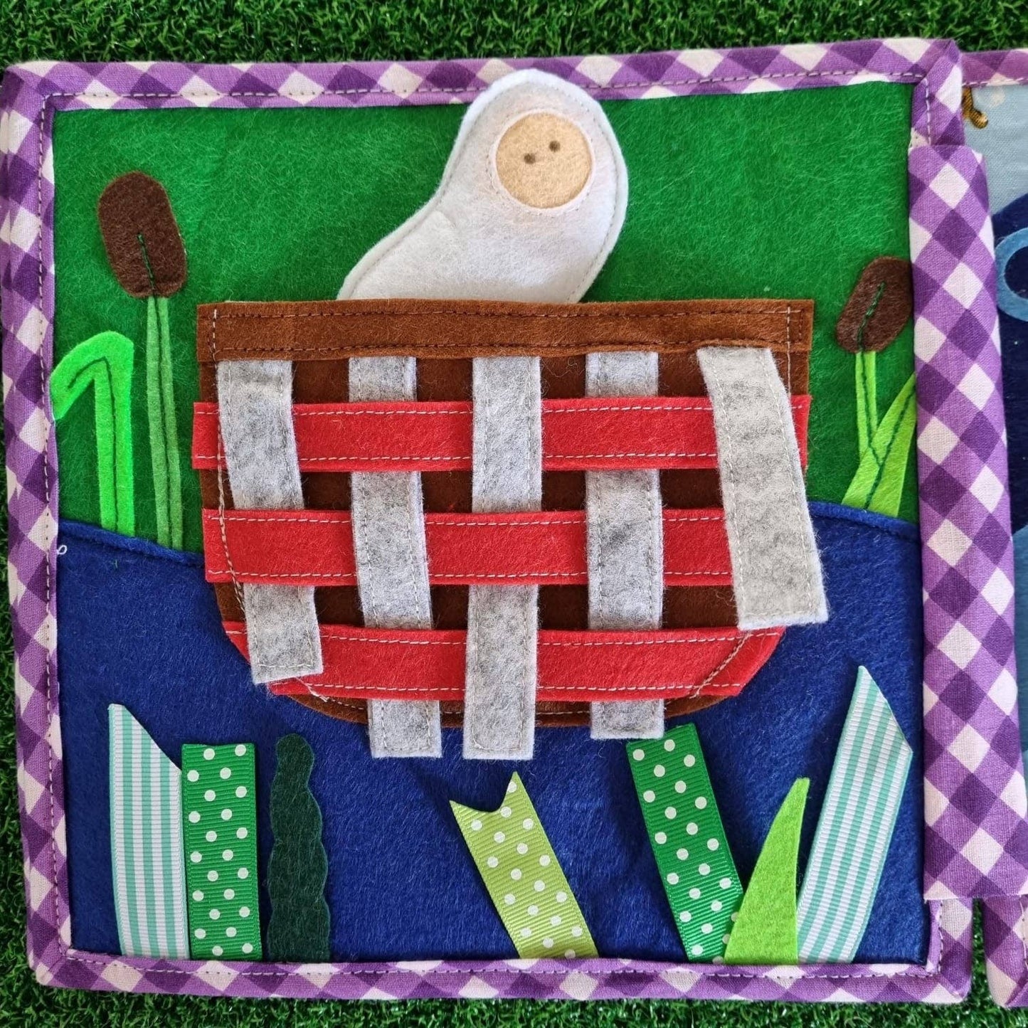 A Kids bible busy book, Interactive Kids Bible ,baptism gift