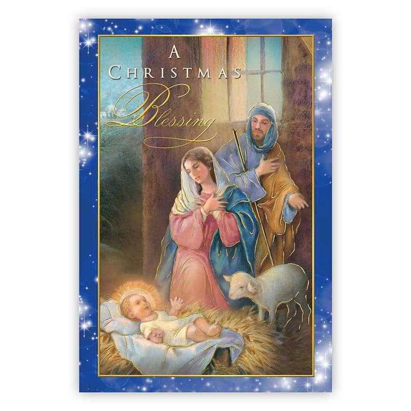 Holy Family Boxed Xmas Cards 12asst