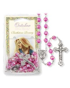 Birthstone Rosary - October