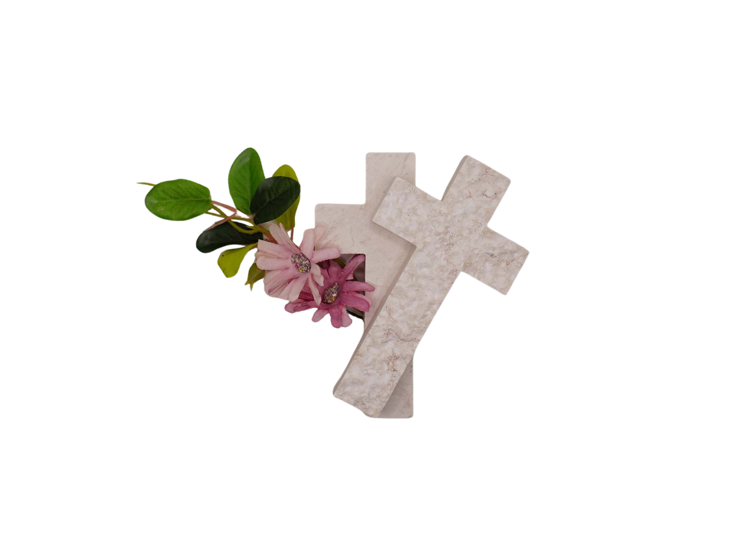 Jerusalem Stone Comfort Cross