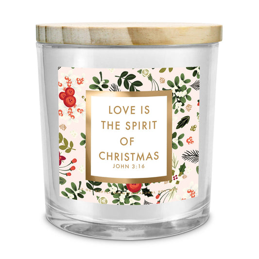 LCP Christmas Candle Love Is The Spirit