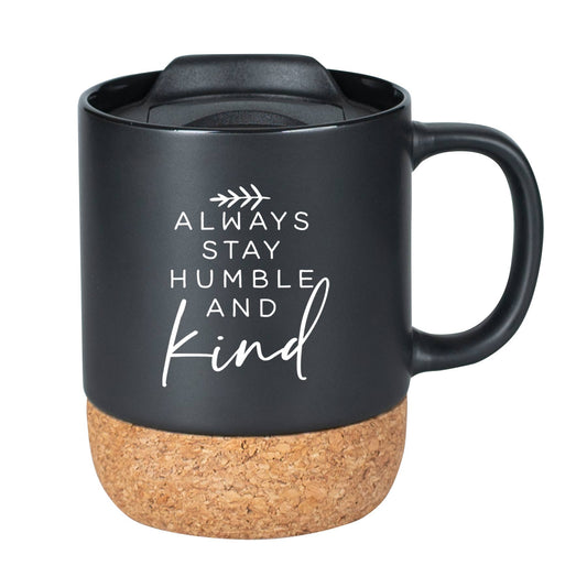 Always Stay Humble - Designer Mugs-Cork