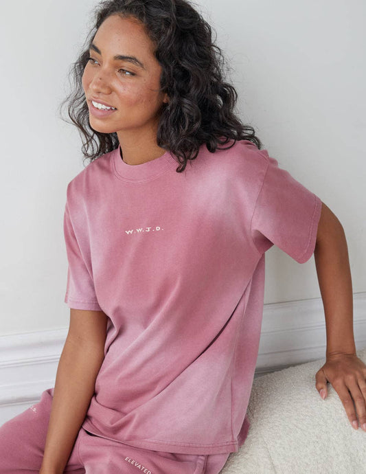 WWJD Pink Unisex Tee