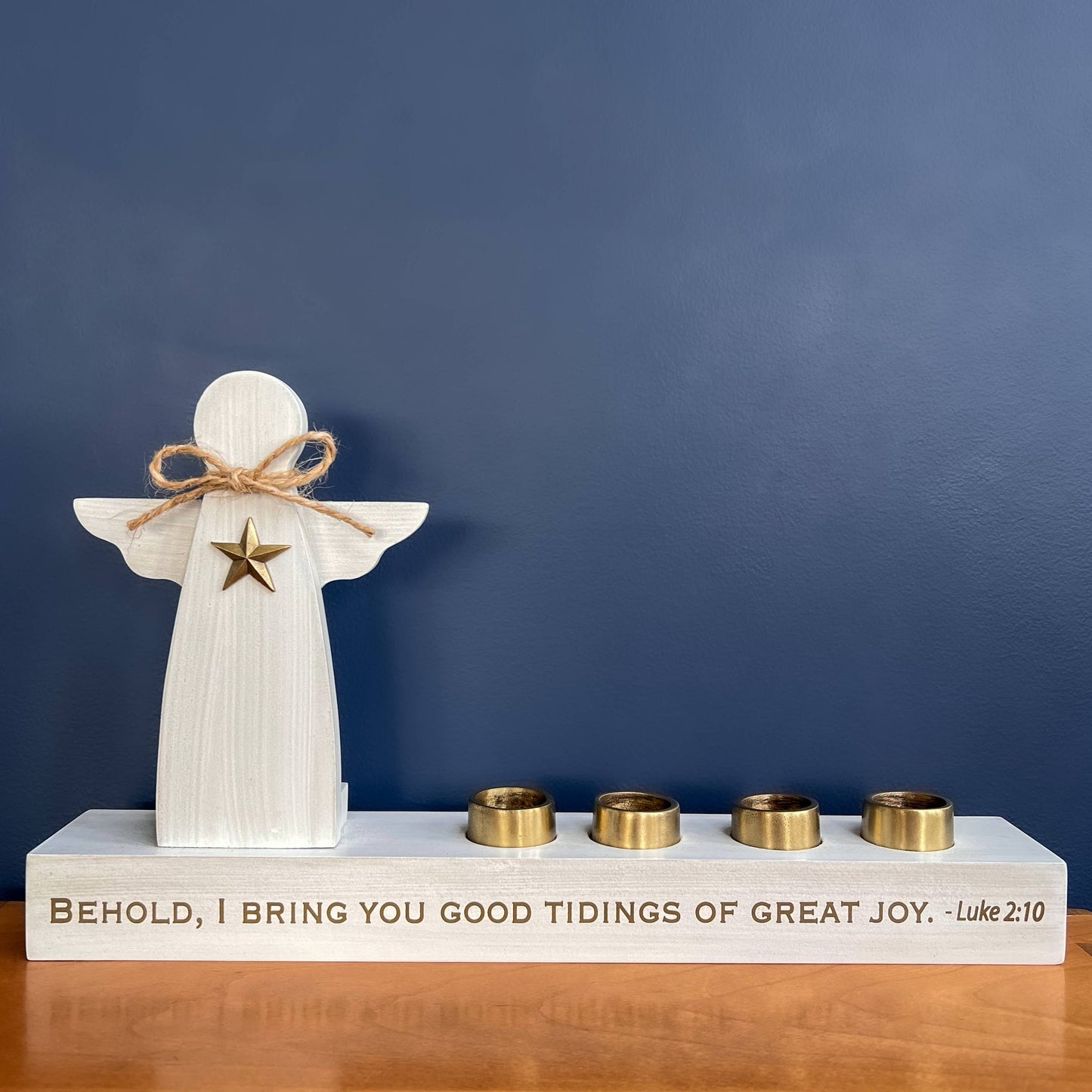 Angel Advent Candle Holder