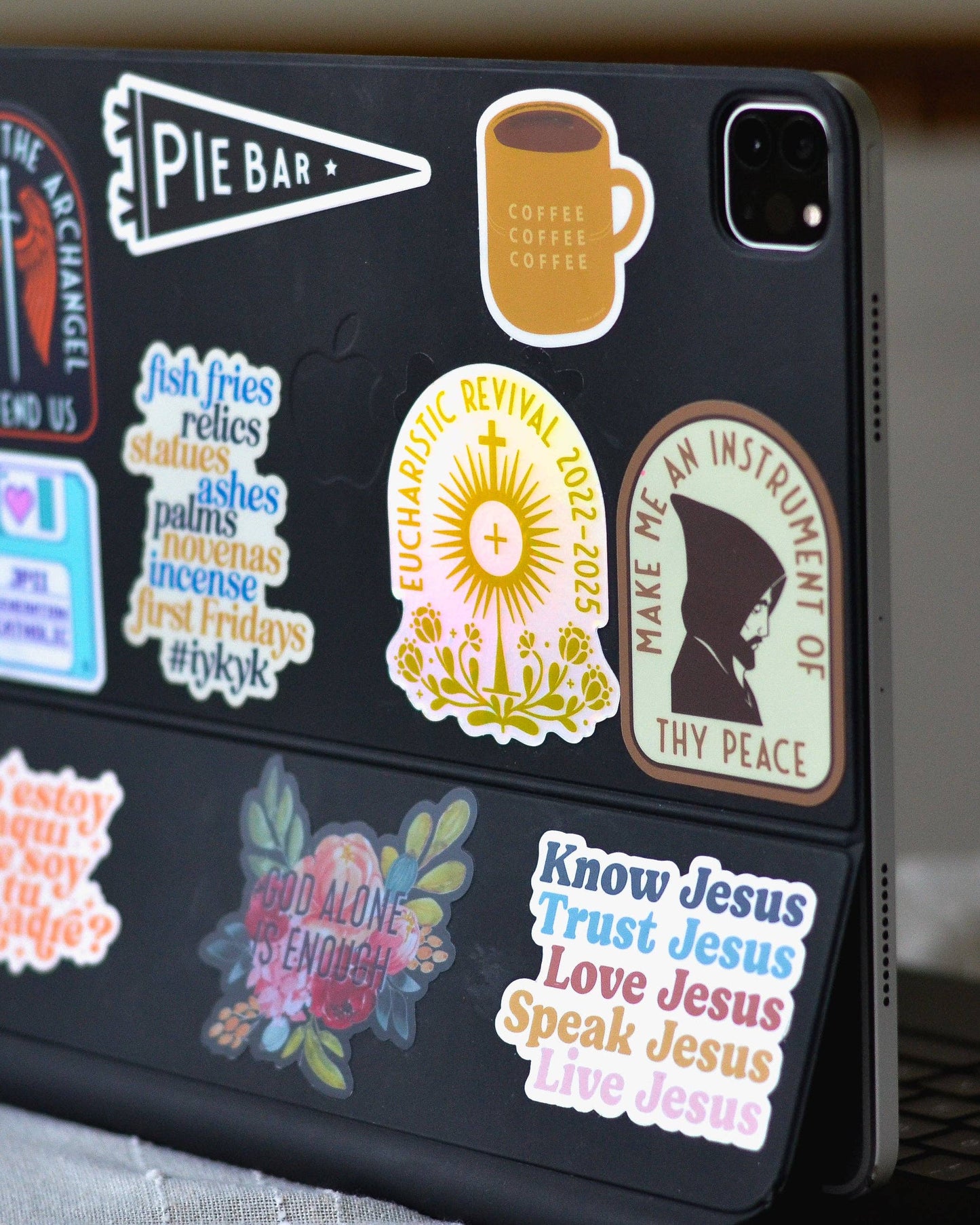 Eucharistic Revival Holographic Sticker