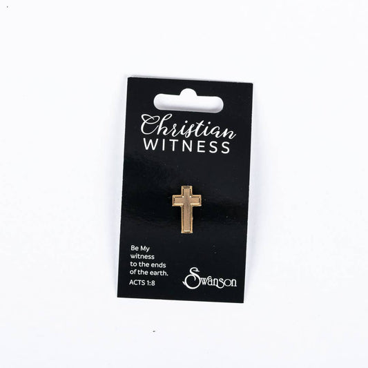 Lapel Pin Cross Cross