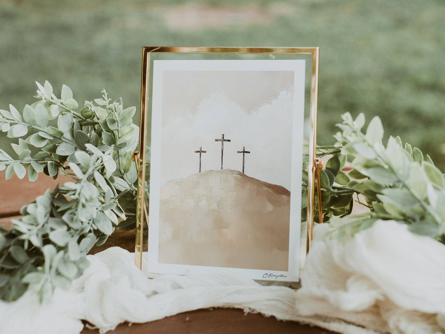 Calvary | Signed Handmade Art Print
