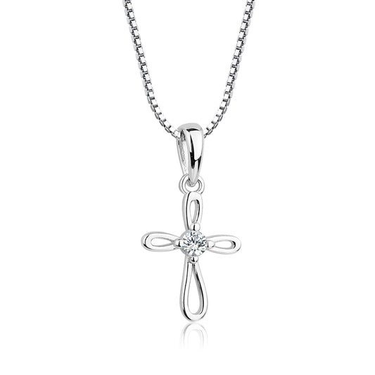 Sterling Silver Cross Necklace