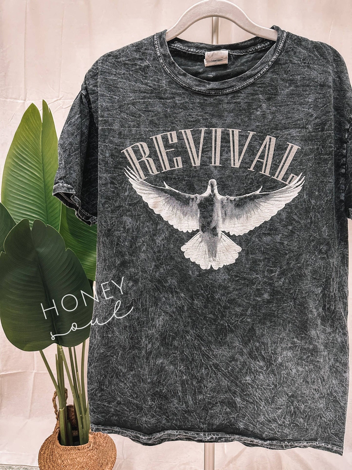 Revival Dove Mineral Wash Summer Tee