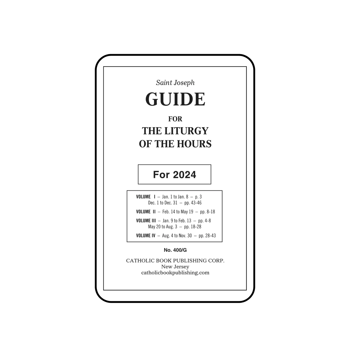 Liturgy of the Hours Guide  2025