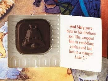 Baby in a Manger Chocolate Advent Calendar