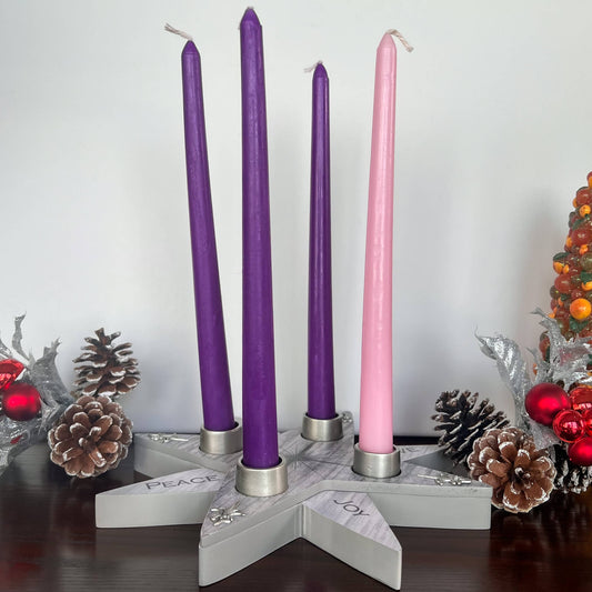 Advent Star Candle Holder