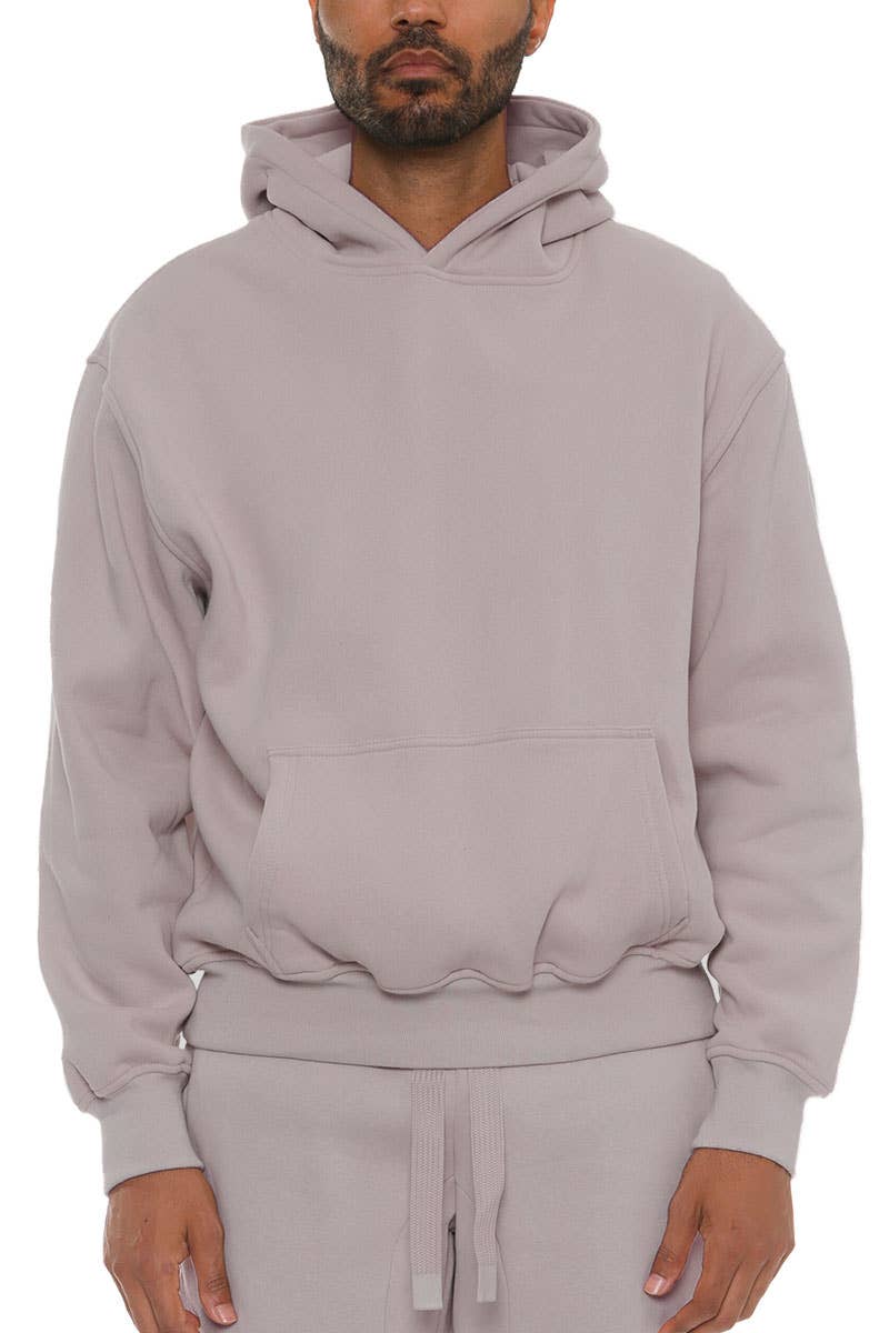 Premium Cotton Blend Solid Hoodie Sweater
