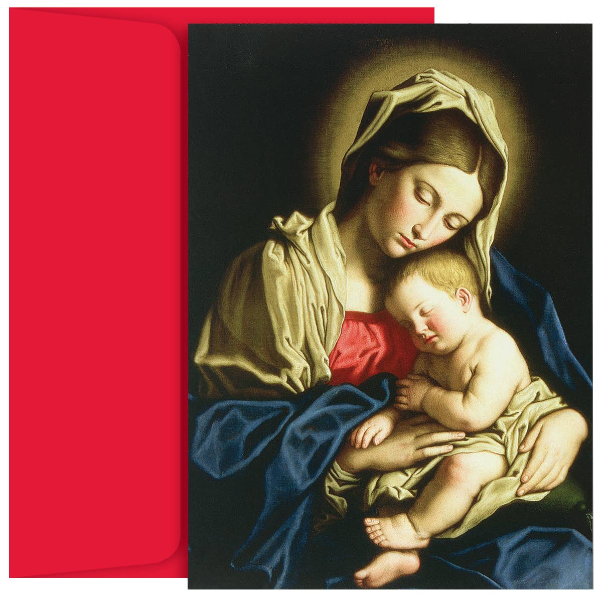 Madonna & Child at Rest Boxed Holiday Cards
