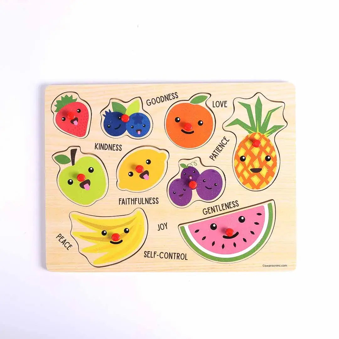 Fruit Of The Spirit Peg Puzzle