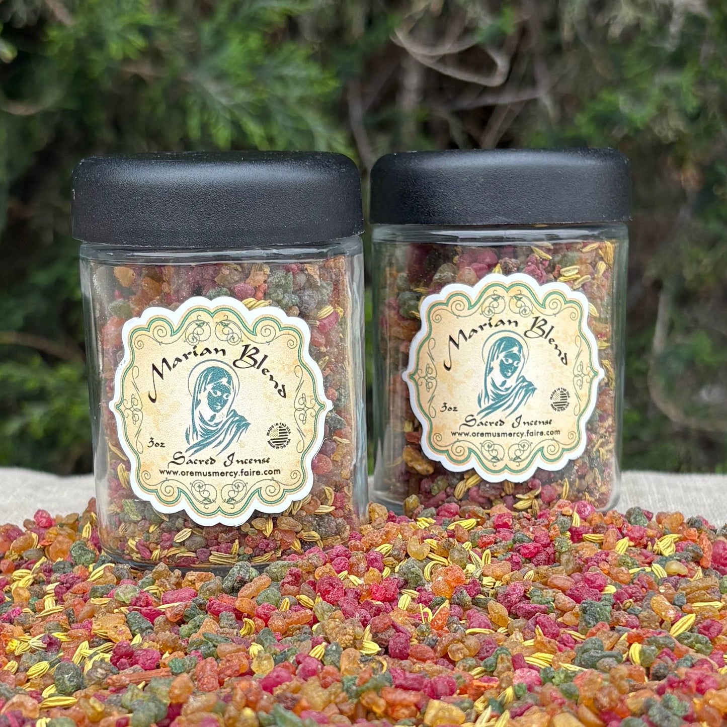 Marian Blend Incense    3 oz