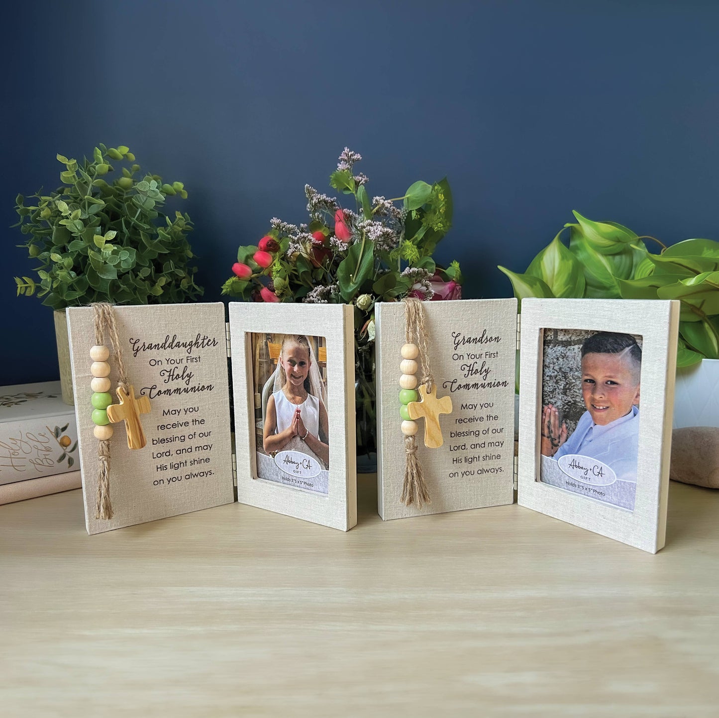 Grandchild Fabric Hinged Communion Frame