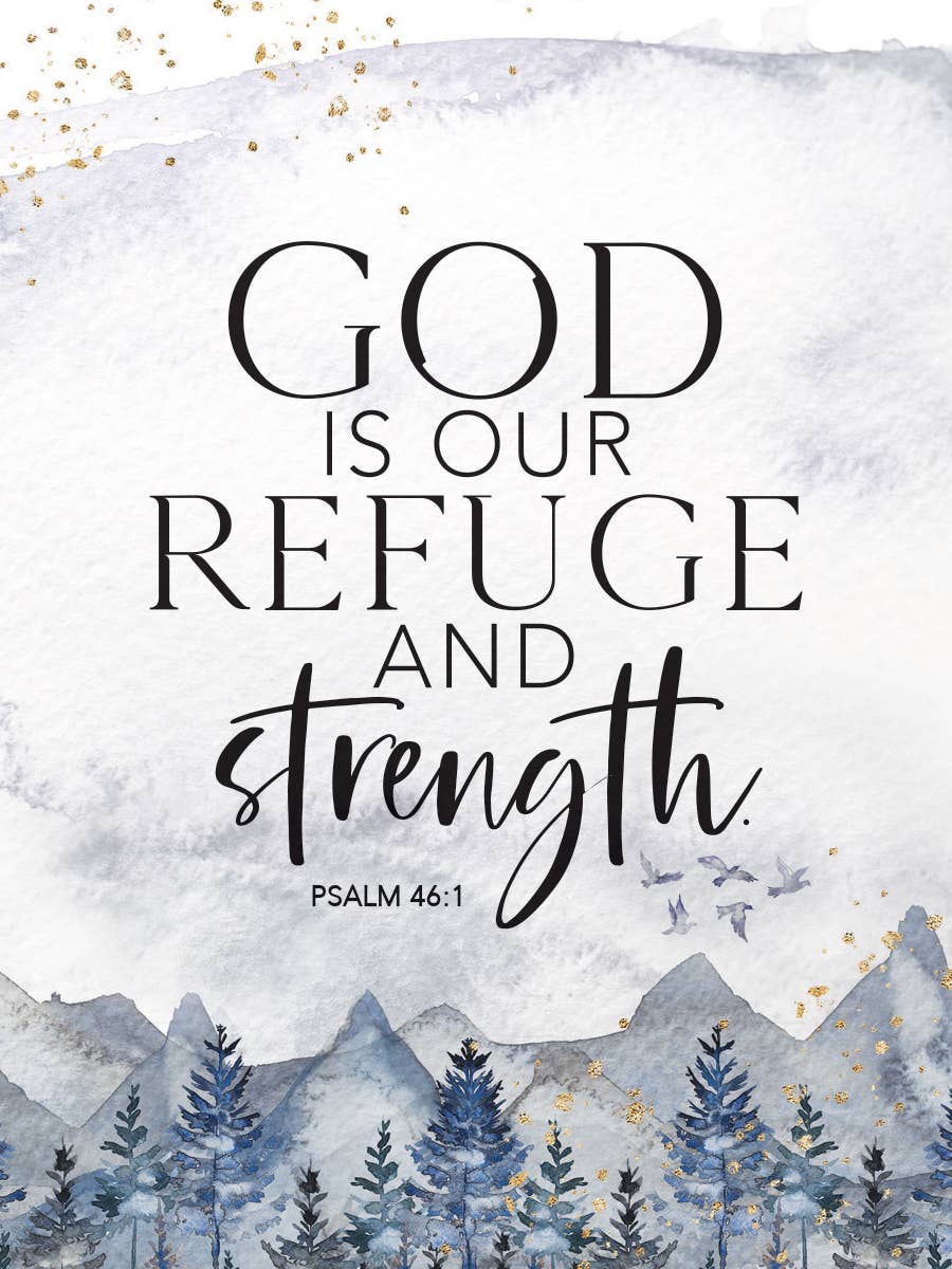 God Is Our Refuge Magnet