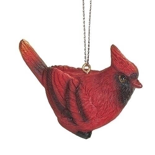 2"H Christmas Cardinal Ornament