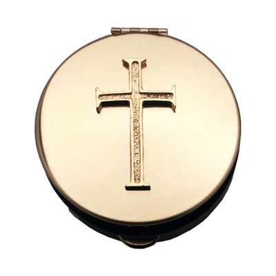 Pyx W/latin Cross