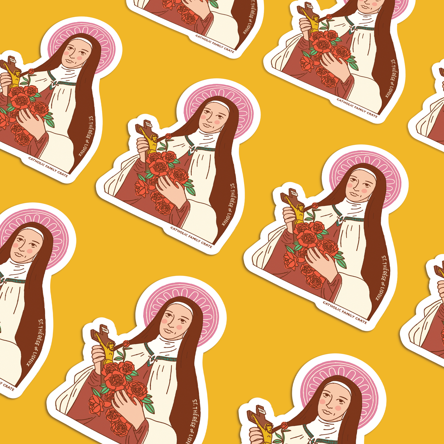 Saint Thérèse of Lisieux Sticker