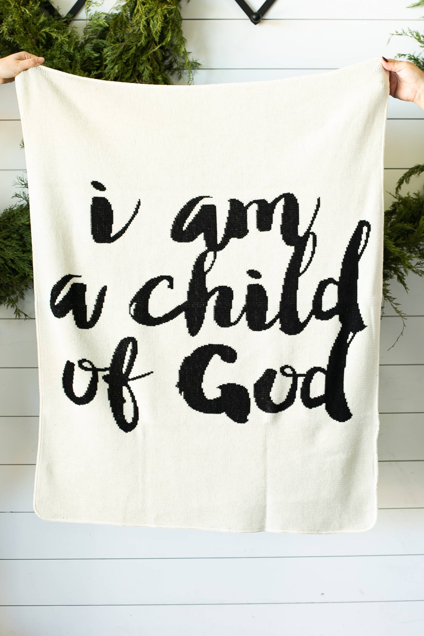Child of God Knit Blanket