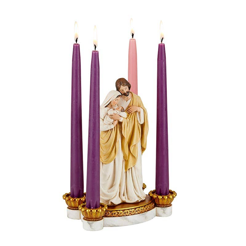 Holy Family Advent Candle Holder