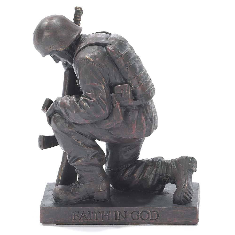 Figurine Soldier Duty Faith In God