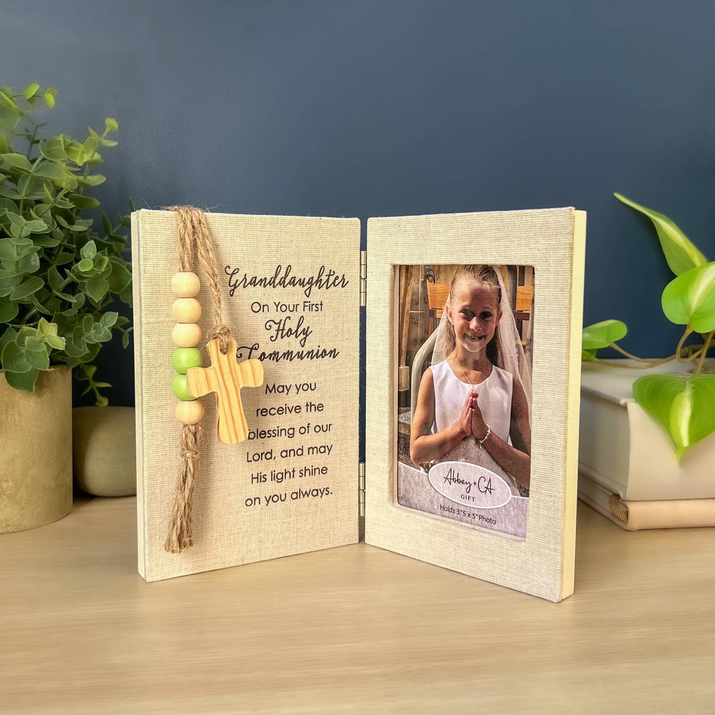 Grandchild Fabric Hinged Communion Frame