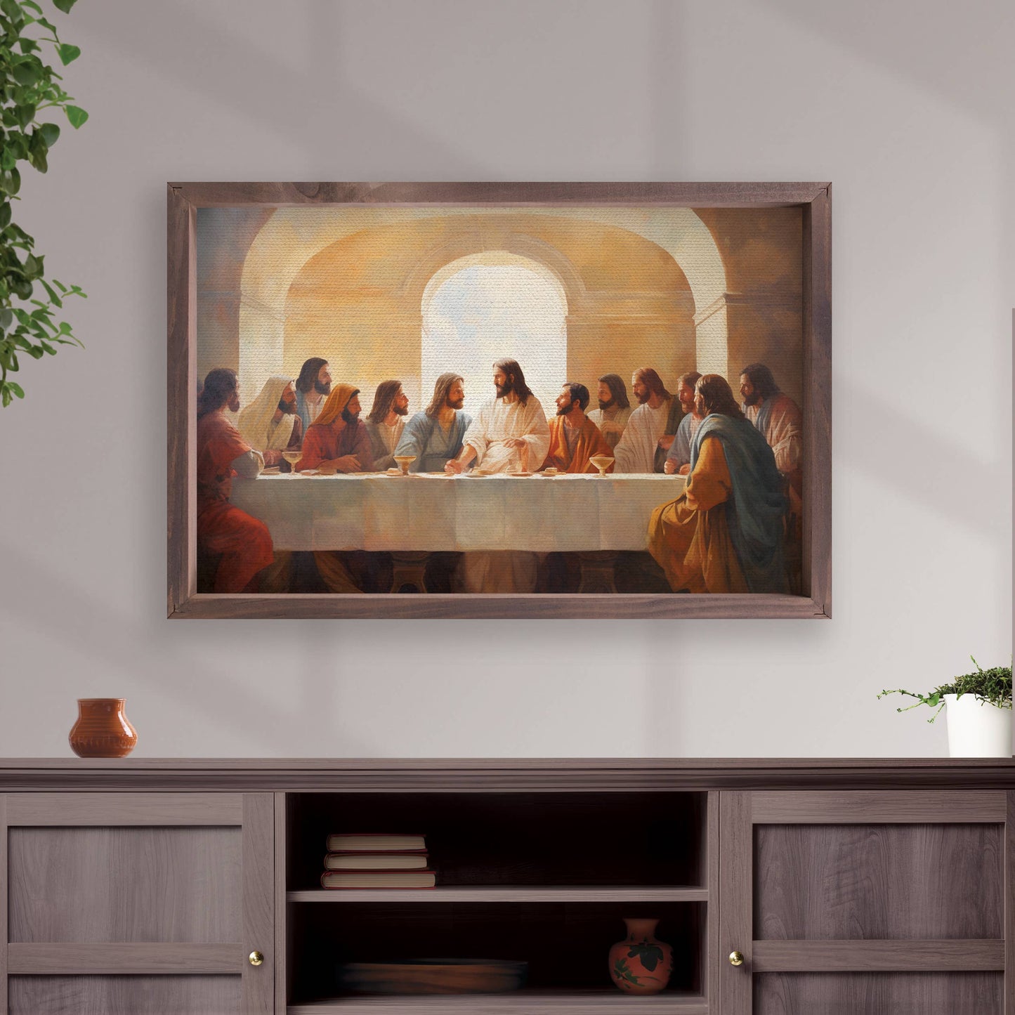 Last Supper Framed Art