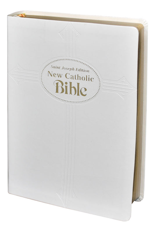 New Catholic Bible St. Joseph Edition (White)