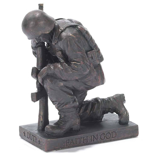 Figurine Soldier Duty Faith In God